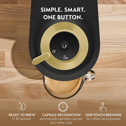 Vertuo Pop+ Matte Black Gold